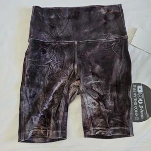 Lululemon Wunder Lounge Short 8" Velour IADK Interstellar Grey Women's Size 4